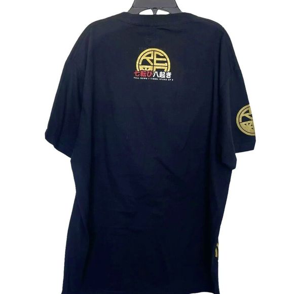 Red Label Mens T-Shirt Size Large Graphic Print Street Wear Artsy Logo Crewneck - Picture 2 of 12